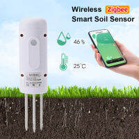 Zigbee Wireless Soil Tester เครื่องวัดอุณหภูมิและความชื้น Waterproof Thermohygrometer Soil Monitoring Sensor For Planting