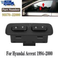 For Hyundai Accent 1994 2000 Front Electric Window Lifter Control Switch 2 Buttons 93570 22000 Car Accessories Replacement Parts