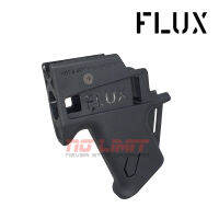 กริปมือ FLUX Defense - Flash Mag พร้อมไฟฉาย สำหรับ Glock 17 22 31 34 35 GEN 3, 4, 5 มีให้เลือก 2 สี ดำ และ ทราย วัสดุไนลอนไฟเบอร์ น้ำนักเบา