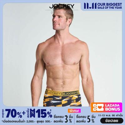 JOCKEY UNDERWEAR กางเกงในชาย SPORT MICROFIBER ACTIVE รุ่น KU 19942918 S23 TRUNKS