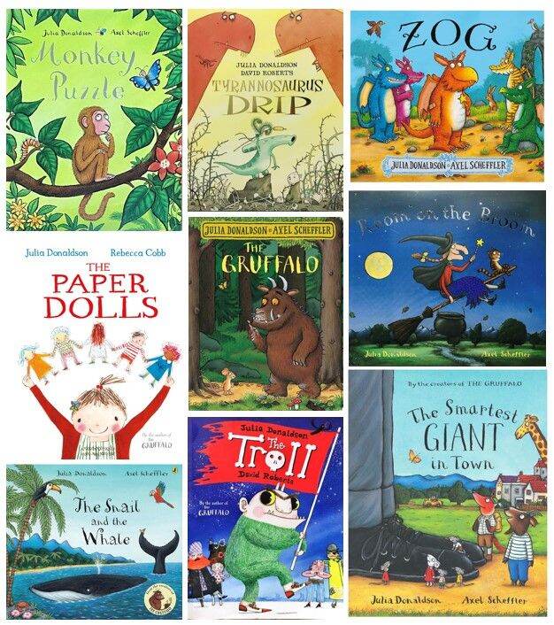 [Paperback]Julia Donaldson books - Gruffalo / Monkey Puzzle / Room on ...