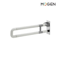 MOGEN ERS27N ราวมือจับผู้สูงอายุ แบบราวคู่ (พับได้)  สีขาว