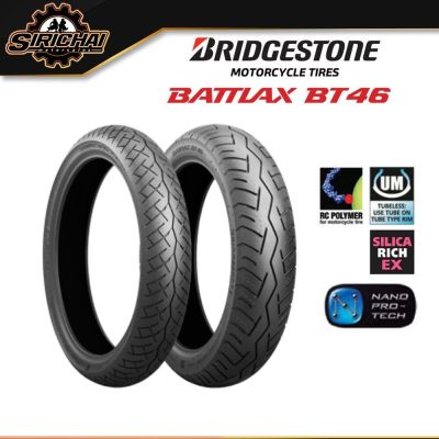 Bridgestone BT46 ยาง สำหรับ SCR950 / SR400 / T100 / T120 / STREET TWIN / INTERCEPTOR 650 / GT 650 / CLASSIC 500