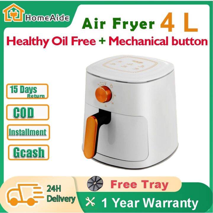 Air Fryer 4L High Capacity Digital Multifunctional Household OilFree