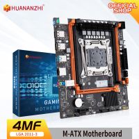 4MF X99 Huanzhi เริ่มต้น LGA 2011-3 XEON เมนบอร์ดอินเทล X99 E5 2620 2640 2666 2670 2678 V4รองรับ DDR4 RECC NON-ECC หน่วยความจำ NVME