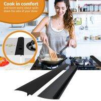 21/25 inches Anti-fouling Seal Strip Stove Counter Cover Silicone Cooktop Crack Sealed Strip Heat Resistant Stovetop Protector