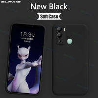 ELAXIS Infinix Hot 12i ฝาหลังซิลิโคนเหลวเคสนิ่มใส่โทรศัพท์เคสใส่โทรศัพท์เยื่อบุกำมะหยี่น่ารักป้องกันเลนส์ครอบคลุมเต็มรูปแบบ EL001