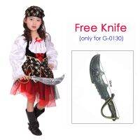 Umorden Halloween Carnival Party Costume For Girl Girls Kids Children Pirate Costumes Fantasia Infantil Cosplay Clothing