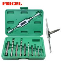11pcs 3MM-10MM Damaged Screw Extractor Drill Bits Guide Set Broken Speed Out Easy Out Bolt Stud Stripped Screw Remover Tool Drills  Drivers