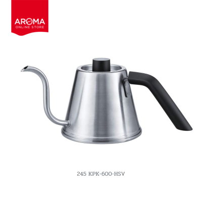 Hario กาดริป 600 Ml. HARIO(245) Pour control stainless kettle KASUYA model / KPK-600-HSV