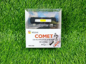 Comet usb rechargeable online headlight