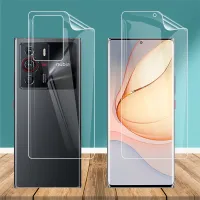 ฟิล์มสำหรับแซดทีอีไฮโดรเจลแบบบางพิเศษ Nubia Z40 Z40Pro Z30โปร Z30Pro 5ก. TPU นิ่มใสฟิล์มฟิล์มกันรอยป้องกันเต็มพื้นที่ของหน้าจอด้านหน้าด้านหลัง