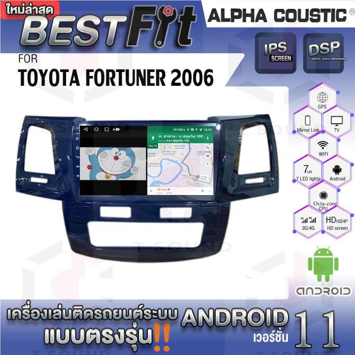 alpha-coustic-จอแอนดรอย-ตรงรุ่น-toyota-fortuner-2006-14-ระบบแอนดรอยด์v-12-ไม่เล่นแผ่น-เครื่องเสียงติดรถยนต์