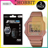 3ชิ้น HD ฟิล์มป้องกันรอยขีดข่วนใสสำหรับ Casio DW5600 A700 AE1400 W-218H ป้องกันหน้าจอ Unthin Soft TPU ไฮโดรเจลฟิล์มกันน้ำ