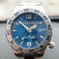 【YF】 Swiss Branded Steel Sport Watches Mechanical Waterproof Automatic Movement Vostok Amphibia Wristwatch for Men Japanese Timepiece