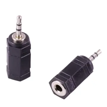 Adaptateur JACK 2.5 stéréo fem. JACK 3.5 stéréo mâle 3 poles