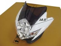 HEADLIGHT SPYDER DUCATI STREETFIGHTER "WHITE" &amp; "BLACK" #ไฟหน้า ชุดไฟหน้ารถ สีขาว-ดำ