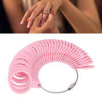 【COD】Finger Ring Size Measuring Tool Pink Professional Gauge High Accuracy for Jewelry Makers Workers Shops