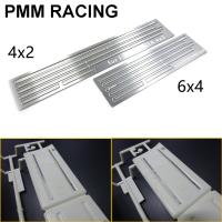 Side Skirt Decoration Metal Strips for 1/14 Tamiya RC Truck Trailer Tipper SCANIA R730 R470 R620car Diy Parts Screw Nut Drivers