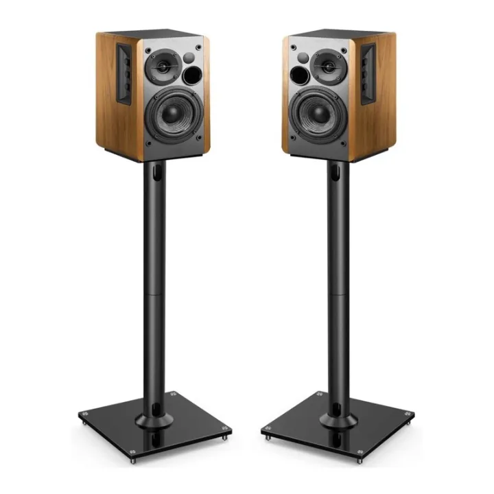 PERLESMITH Universal Floor Speaker Stands 26 Inch for Surround Sound