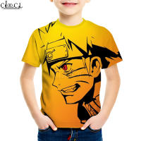 （Can Customizable）2023 Japanese Anime Child T-Shirts 3D Print Boy Round Neck Short Sleeve T-Shirts（Adult and Childrens Sizes）