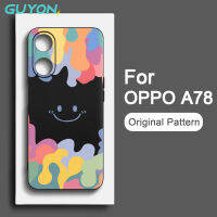 Guyon เคส OPPO A78 4G 5G นิ่มลายดีไซน์ใหม่ดั้งเดิม,ซิลิโคนกันกระแทก