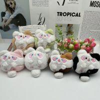 【LZ】▦▣  Criativo de nove caudas gato de pelúcia boneca chaveiro pingente de mochila infantil enfeites de gatinho do casal maré jogar novo