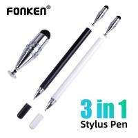 New 3 In 1 Stylus Pen For Smartphone Tablet Thick Thin Drawing Capacitive Pencil Universal Android Mobile Screen Note Touch Pen