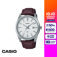 CASIO นาฬิกาข้อมือ CASIO รุ่น MTP-VD03L-5AUDF สายหนัง สีแดง