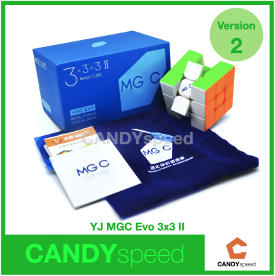 รูบิค 3x3 YJ MGC EVO II Version 2 | MGC EVO 3x3 | By CANDYspeed