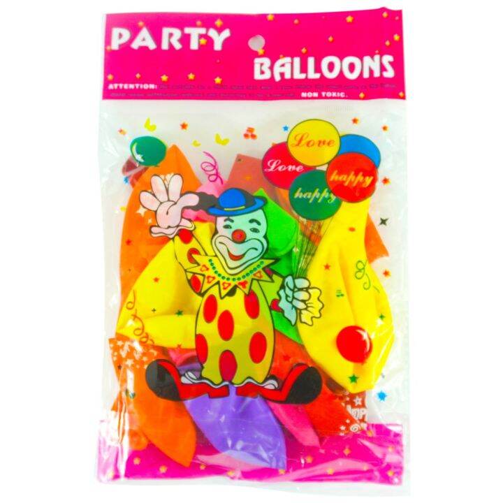 COD DVX #SE12 12pcs Latex Party Balloons Happy Birthday Balloon ...