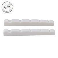 ；。‘【 2Pcs 45Mm Cattle Bone White 5 String Electric Guitar Bass Nuts