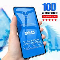 กระจกนิรภัยกันรอยหน้าจอ 10D สําหรับ Iphone 11 12 13 14 Pro Max X Xs Xr 7 8 14 Plus