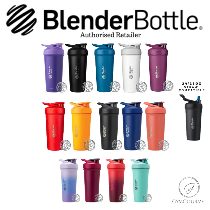 Blender Bottle Marvel Strada 24 oz. Insulated Shaker - Wakanda Forever