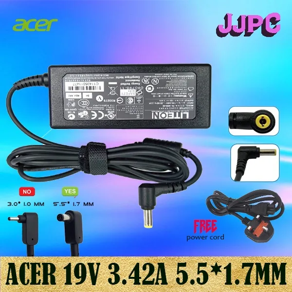 Charger Acer Aspire 3 A311 A314 A315 Series Laptop Charger Adapter♔ Lazada