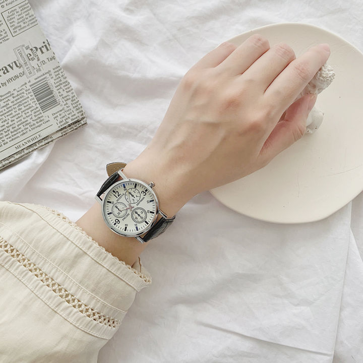 ผู้ชายของขวัญนาฬิกาเข็มขัดนาฬิกาผู้ชายนาฬิกาควอตซ์ผู้ชายสร้างสรรค์ของขวัญนาฬิกาจุด