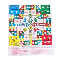 Snake Ladder Flying Chess Board Game Set Brain Teaser Puzzel Family Party Game Gift For Kid Early Education Flying Chess Board Games