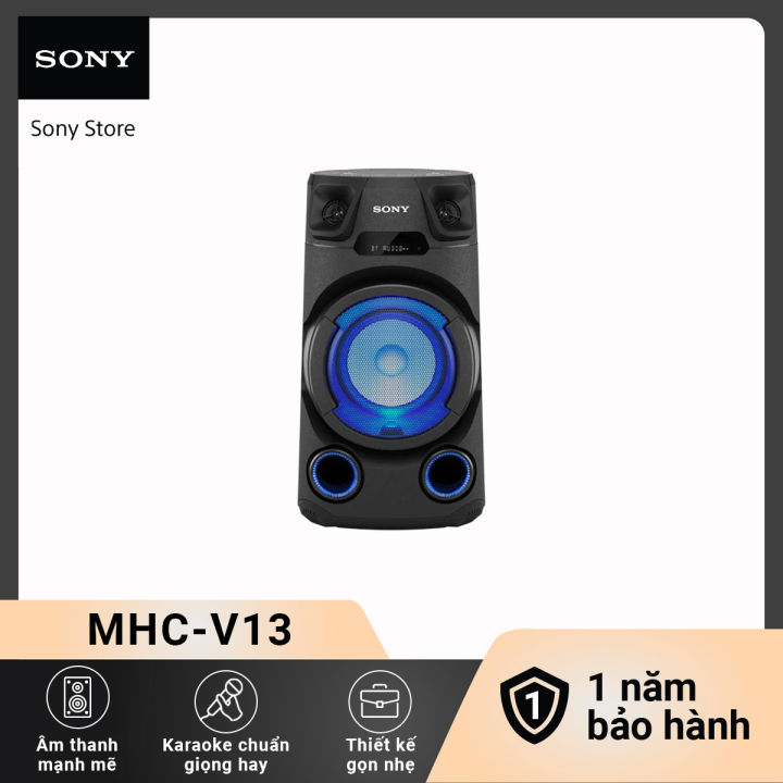 Hệ thống âm thanh công suất cao Sony V13 tích hợp công nghệ BLUETOOTH®