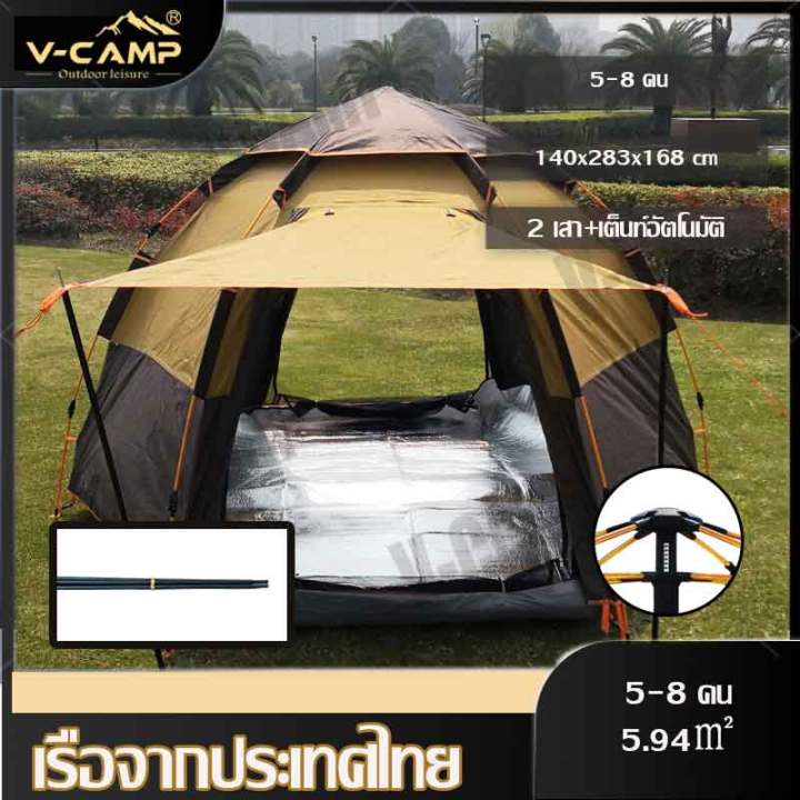 จัดส่งจากปทุมธานี-5-8-คน-เต็นท์-กางอัตโนมัติ-เต็นท์ออโต้-เต็นท์เดินป่า-แยกชิ้นส่วนหลังคาได-เต็นท์สนามกันน้ำฝนกันยุง-automatic-tent-camping-tent