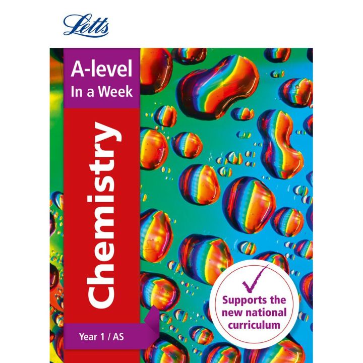 Shop Now! level Chemistry Year 1 (and As) in a Week : For the 2022 Exams (ใหม่)พร้อมส่ง