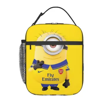 Despicable Me Minions Nylon Lunch Bag Zipper Lunchbox Carry Bag