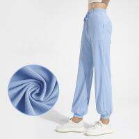 【CC】 2023 New Loose Sport Sweatpants Gym Dry Trousers Pants Drawstring Waist Workout