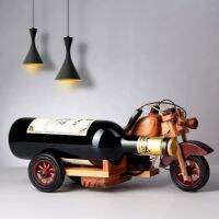 Handmade wooden Wine Racks Motorcycle wine rack Home Kitchen Bar Accessories Wine Bottle holder Decor Display Shelf mx11191535