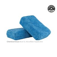 Chemical Guys Blue XL Microfiber Applicators (ขนาด XL) (แพค 2 ชิ้น)