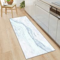 Kitchen Rug Living Room Bedroom Decoration Marble Home Entrance Doormat Hallway Balcony Children Bedside Non-Slip Bath Mat