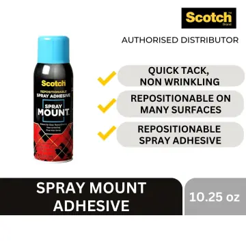 Repositionable Spray Adhesive