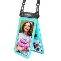 hot【cw】 Cell 2 In 1 With Lanyard Underwater Dry Phones Beach