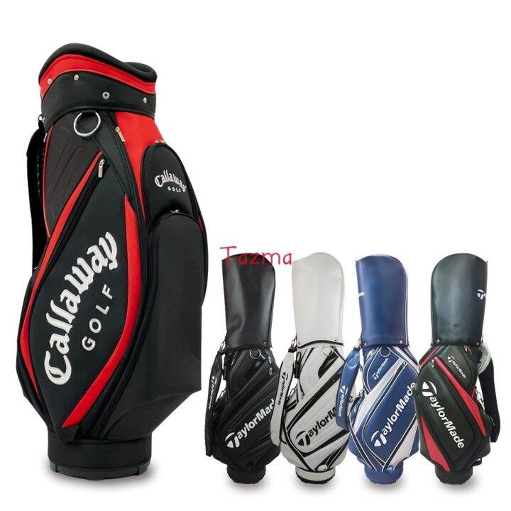 callaway-taylormade-branded-new-golf-club-standard-stand-bag-pu-standard-professional-light-golf-plays-sports-golf-club-accessories-equipment