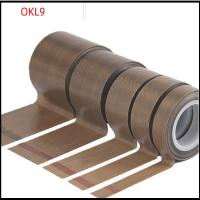 OKL9 10m/Roll ทนต่อการสึกหรอ เครื่องปิดผนึกกาว เครื่องดูดสูญญากาศ เทปไฟเบอร์ ผ้าเทปผ้า ทนต่ออุณหภูมิสูง ฉนวน