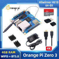 ORANGE Pi ZERO 3 4G RAM ALLWINNER Cortex-A53 quad-core 64-bit Dual Band WiFi5 BT 5.0 Gigabit LAN Android Debian Ubuntu OS